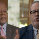 Henry Louis Gates, Jr., left, and Dr. Michael Eric Dyson in The Black Church (2021)
